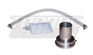 Mitsubishi Lancer Flex Fuel Kit - Torque Solution - Billet Fuel Pump Holder - `18-`27
